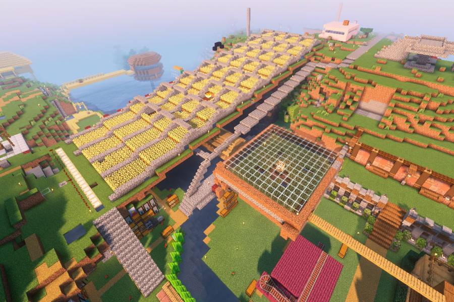 Фермы пшеницы в Колхостане