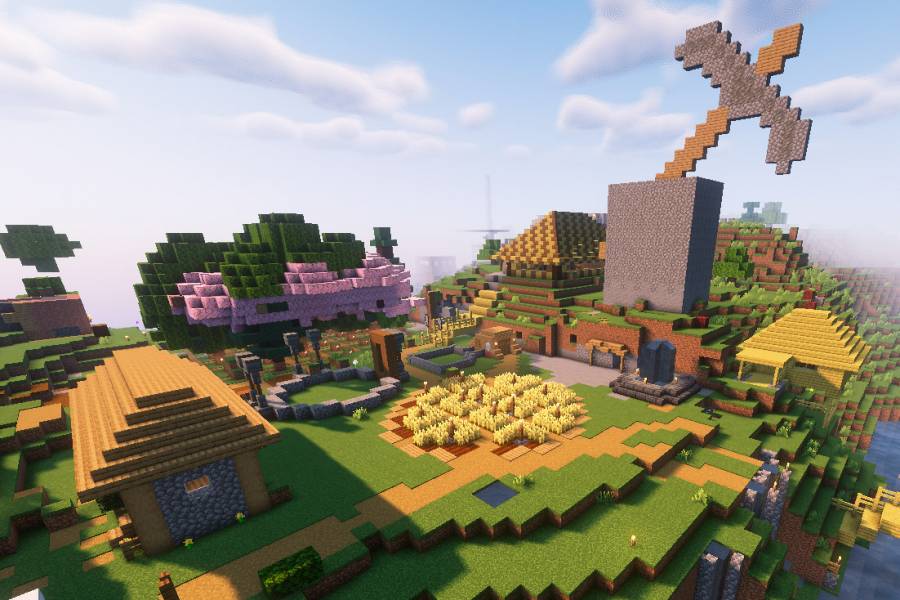 Лес и шахта